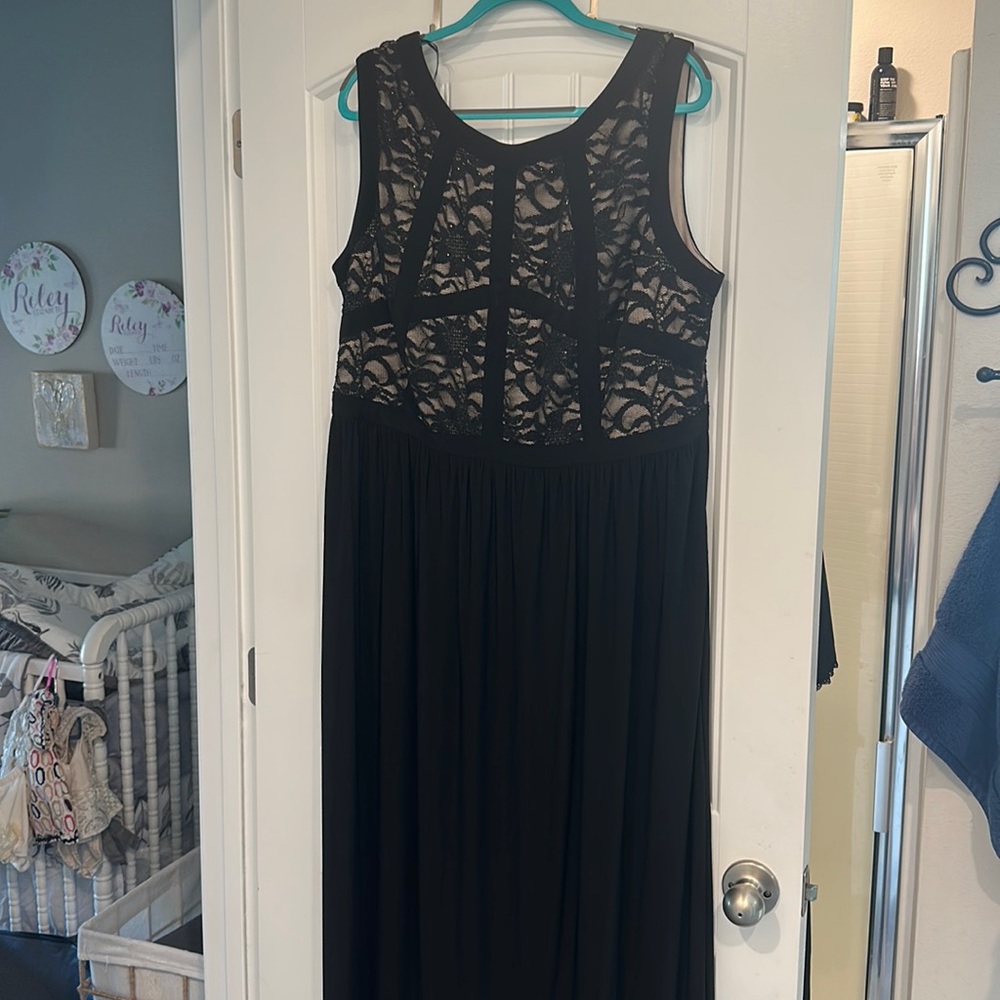 Long black dress